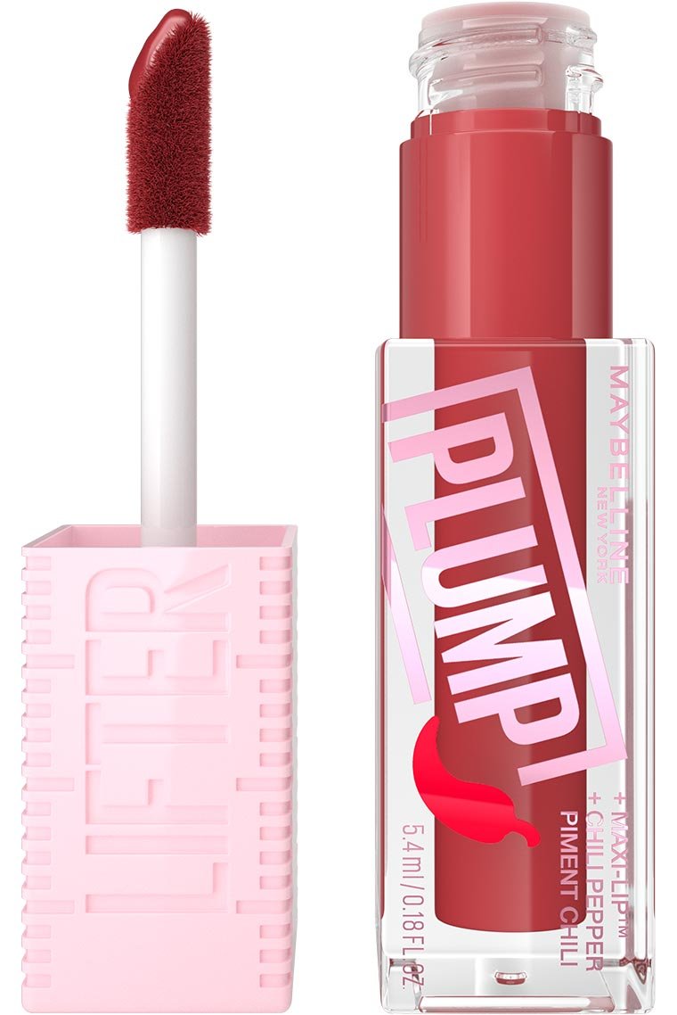 Maybelline Lifter Plump CHILI Brillo Labial Con Efecto Voluminizador