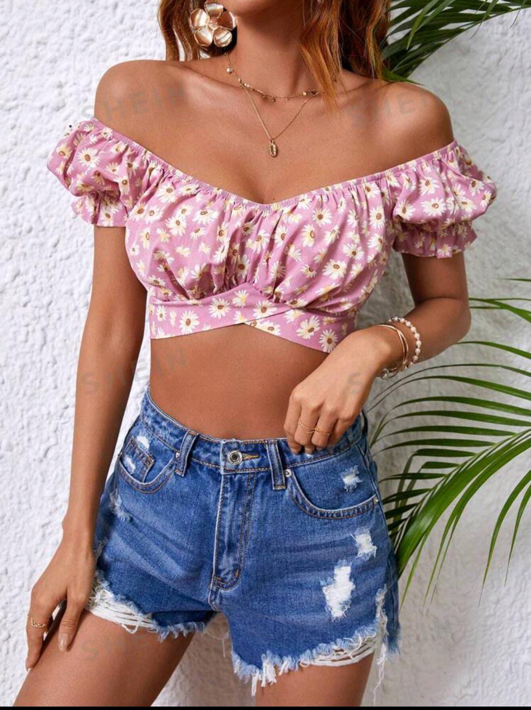 SHEIN Crop Deisy