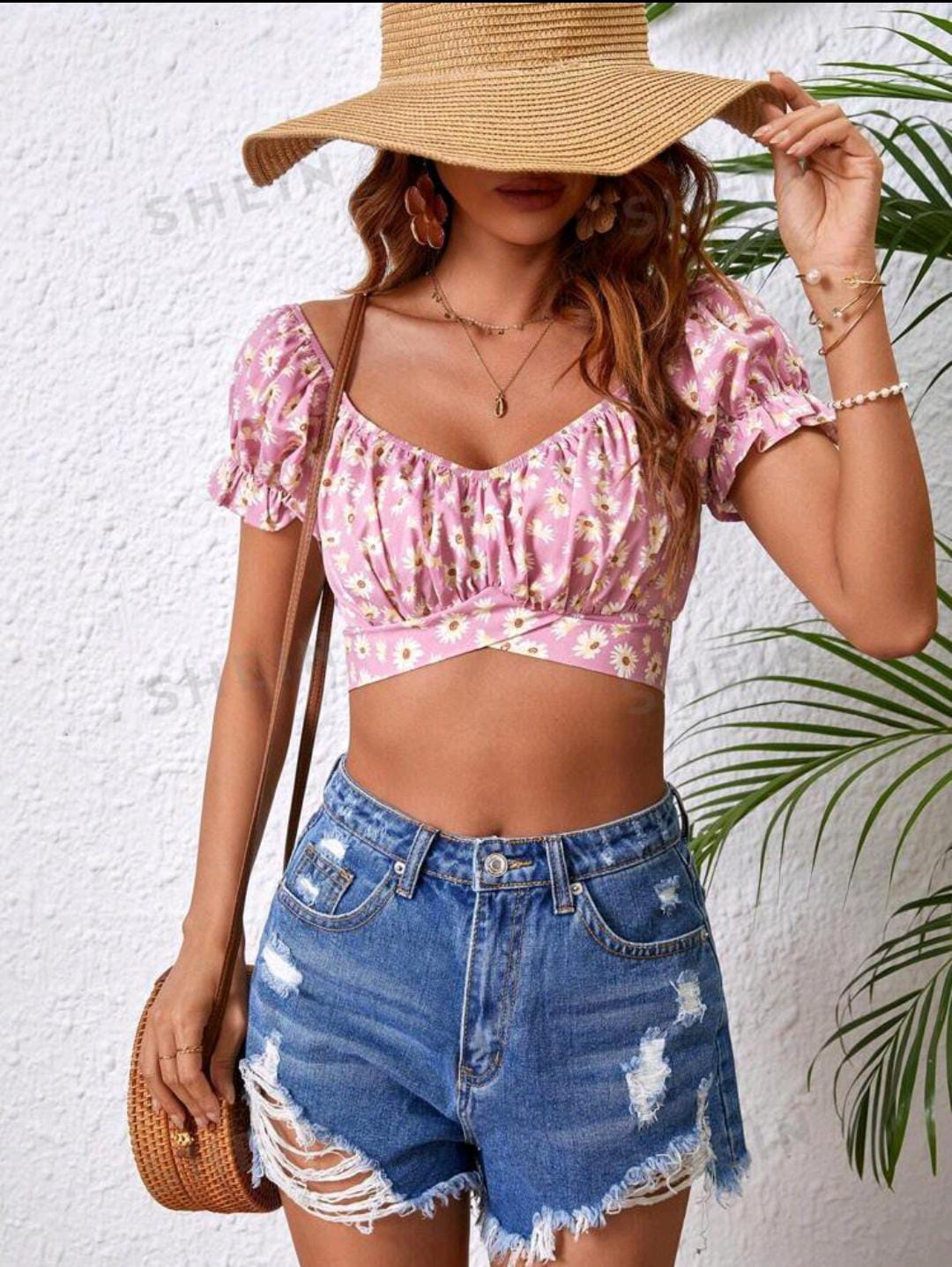 SHEIN Crop Deisy