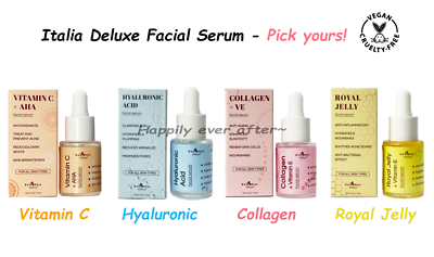 Italia Deluxe Serum Facial Con Colageno Y Vitamina E