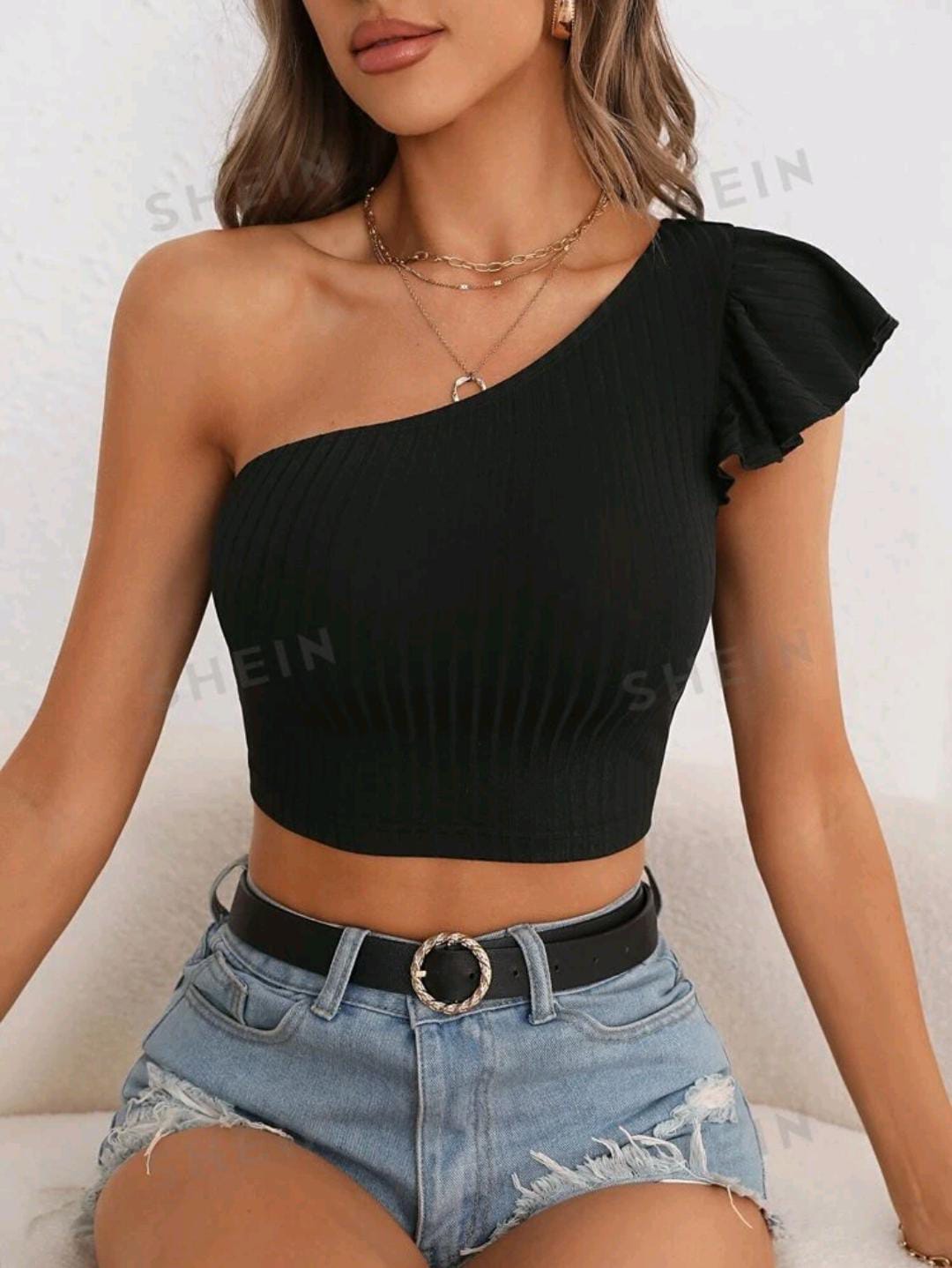 SHEIN Top Mariposa