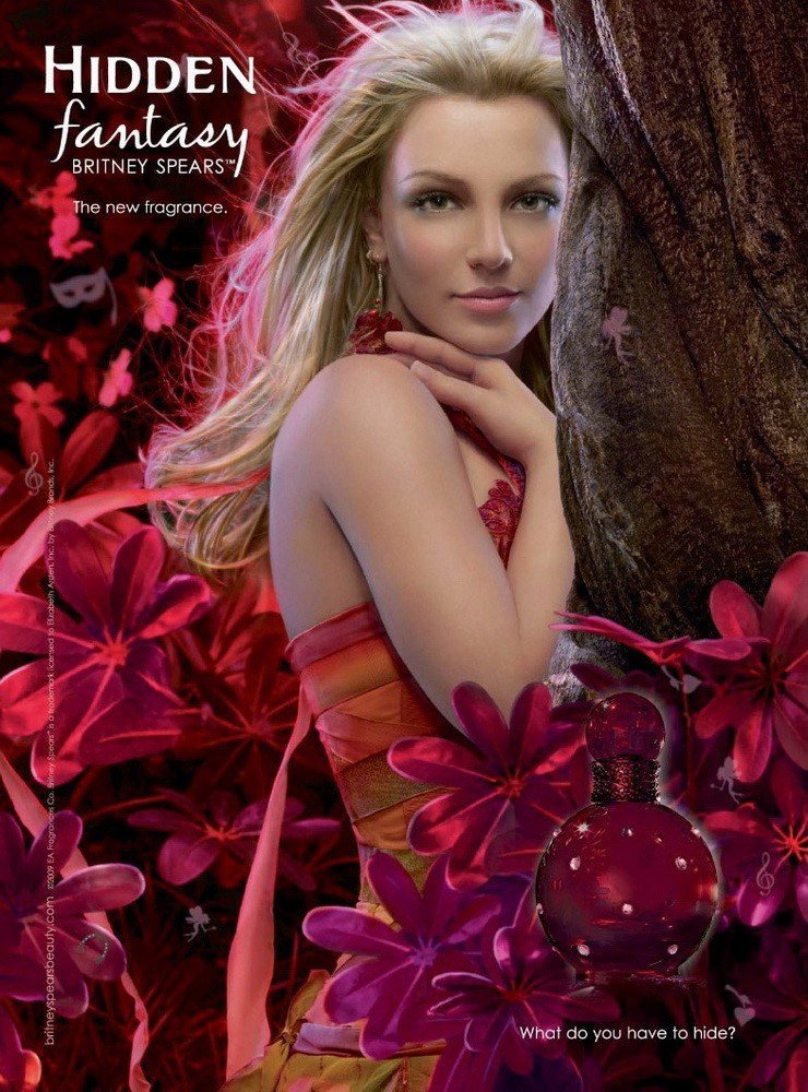 Britney Spears Hidden Fantasy Perfume Para Mujer 100mL