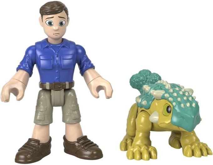 Fisher Price Imaginext Jurrrasic World Camp Cretaceous Ankylosauro Bumpy