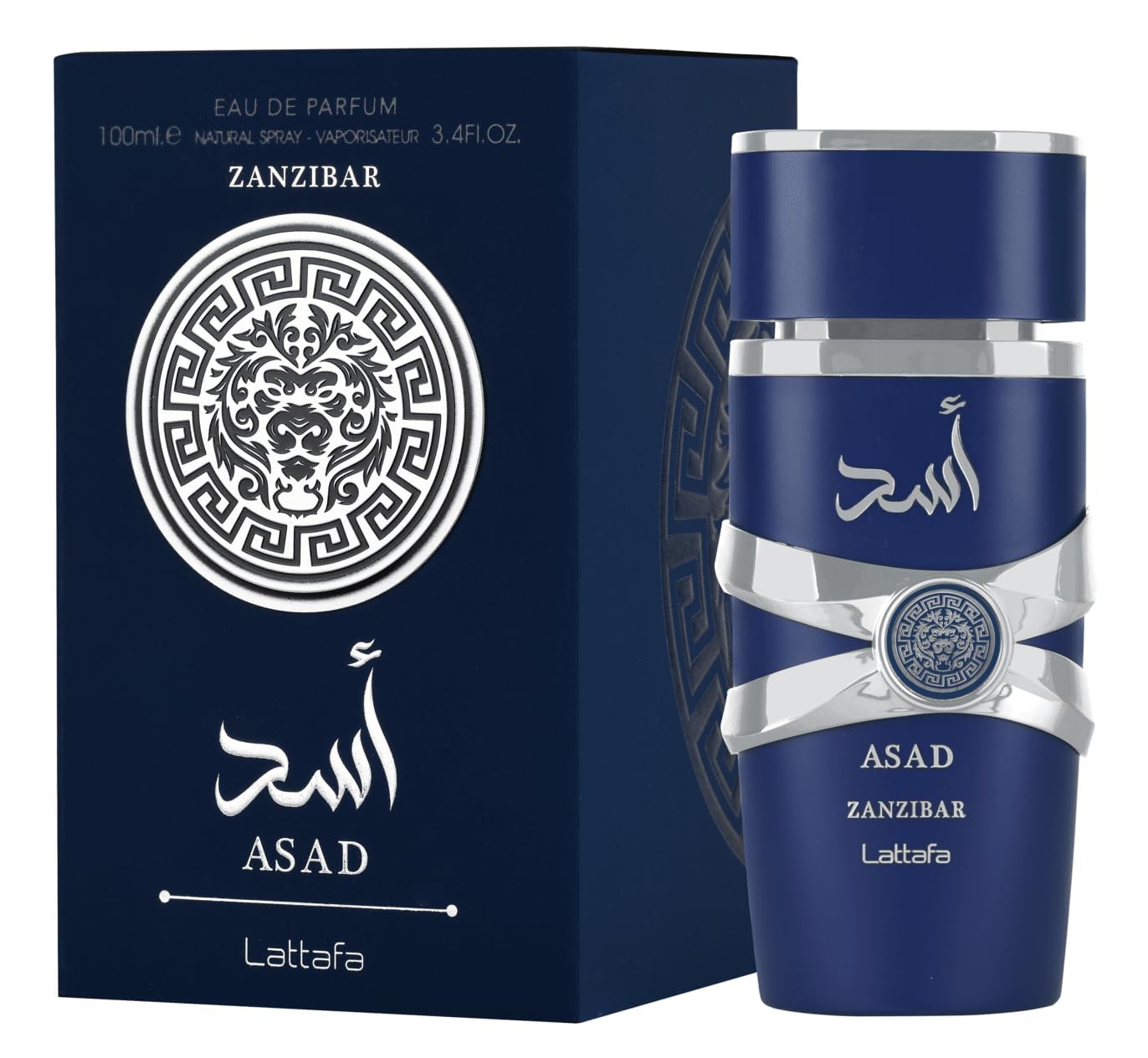 LATTAFA ASAD ZANZIBAR MEN 3.4 OZ EDP SP