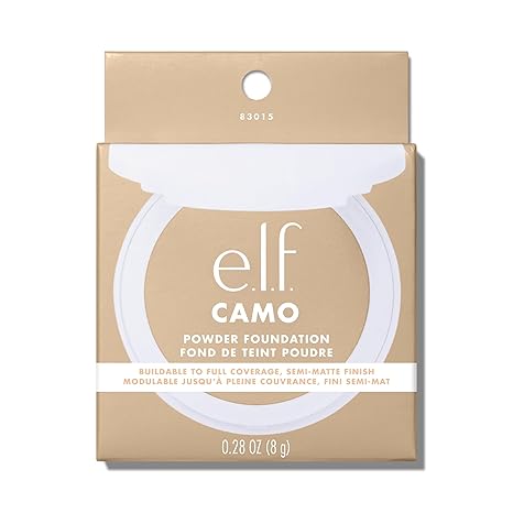 E.L.F Camo Base En Polvo Compacto Semi Matte