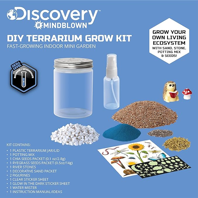 Discovery Mindblown Kit De Cultivo Terranio DIY