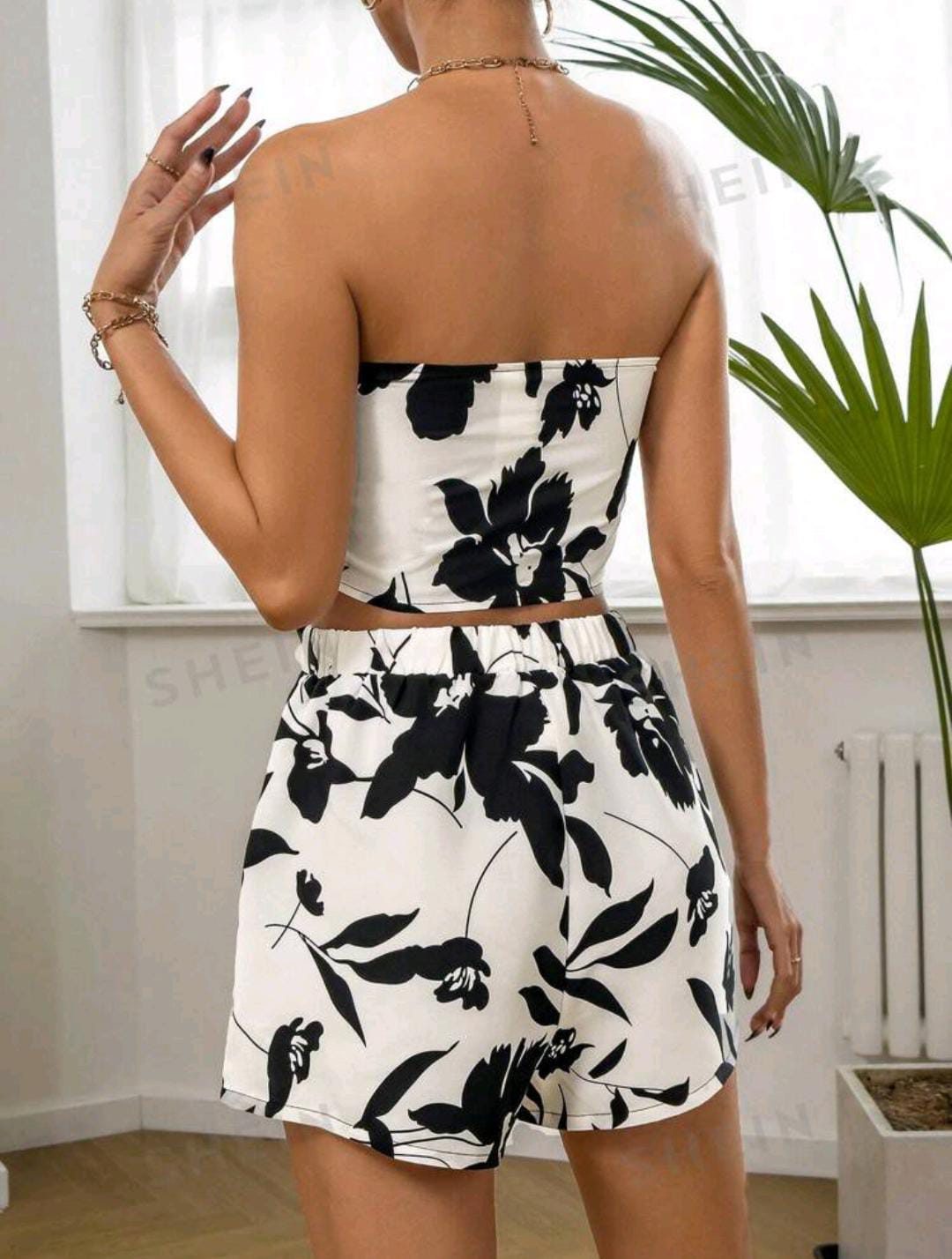 SHEIN Conjunto Floral