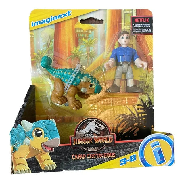 Fisher Price Imaginext Jurrrasic World Camp Cretaceous Ankylosauro Bumpy