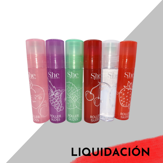 She Makeup Roller Gloss Brillo Labial