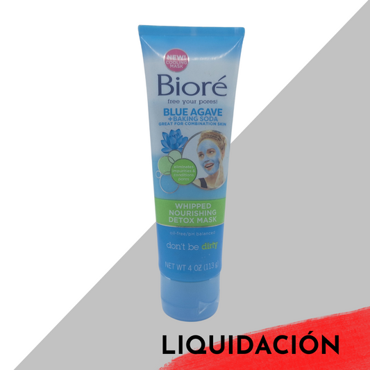 Biore Mascarilla Facial Detox Agave Azul