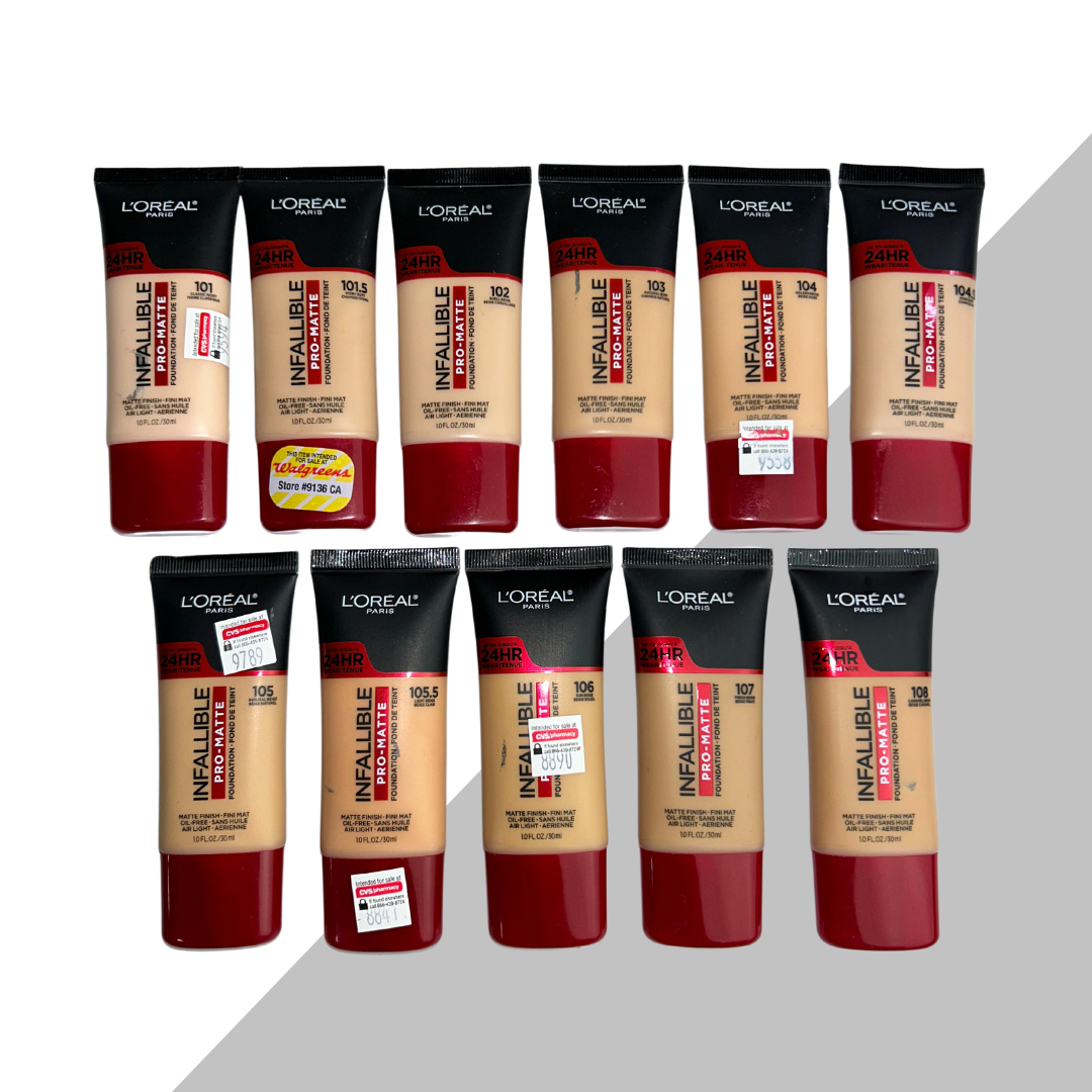 Loreal Infallible Pro Matte Base Liquida Para Piel Grasa 24HR