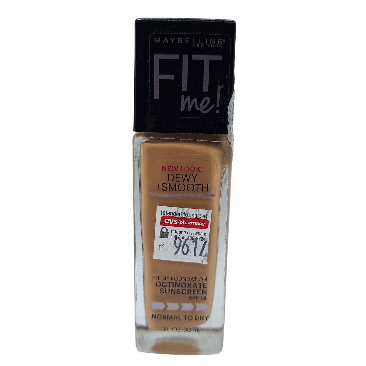 Maybelline Fit Me Dewy En DESCUENTO Base Liquida Para Piel Seca SPF 18