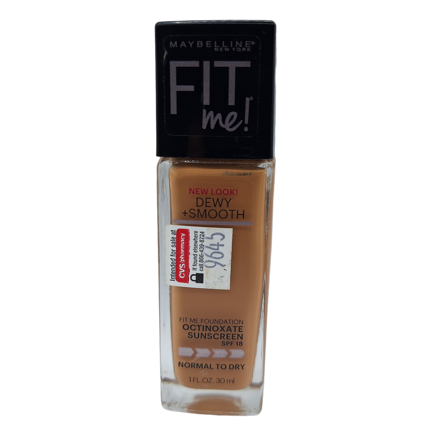 Maybelline Fit Me Dewy En DESCUENTO Base Liquida Para Piel Seca SPF 18