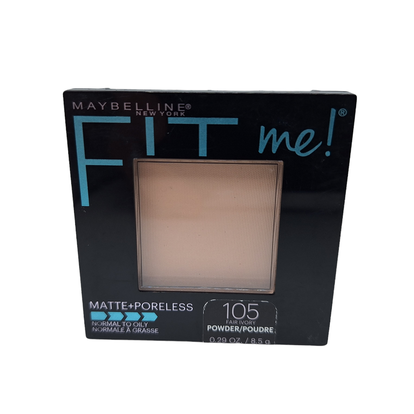 Maybelline Fit Me Matte Polvo Compacto Refina Poros Para Piel Grasa