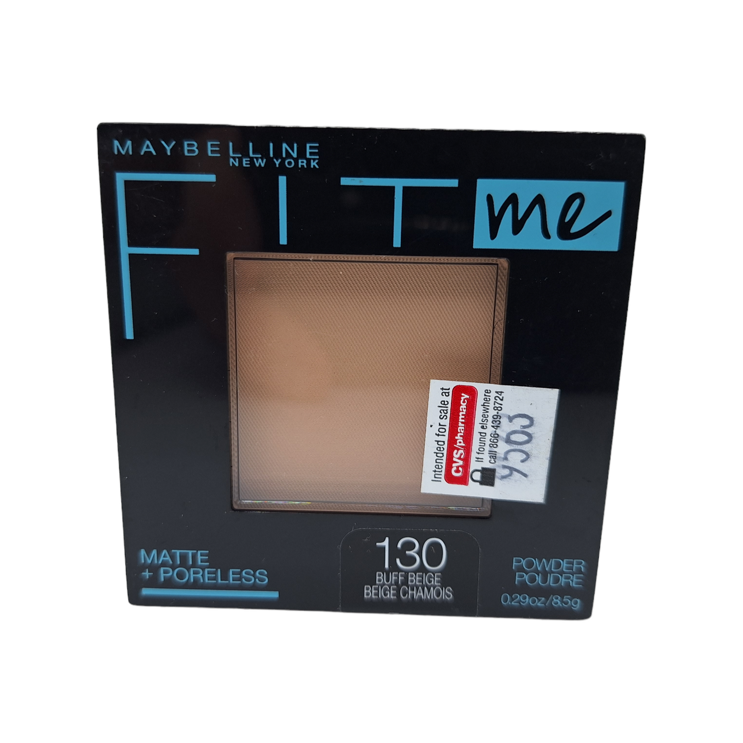 Maybelline Fit Me Matte Polvo Compacto Refina Poros Para Piel Grasa