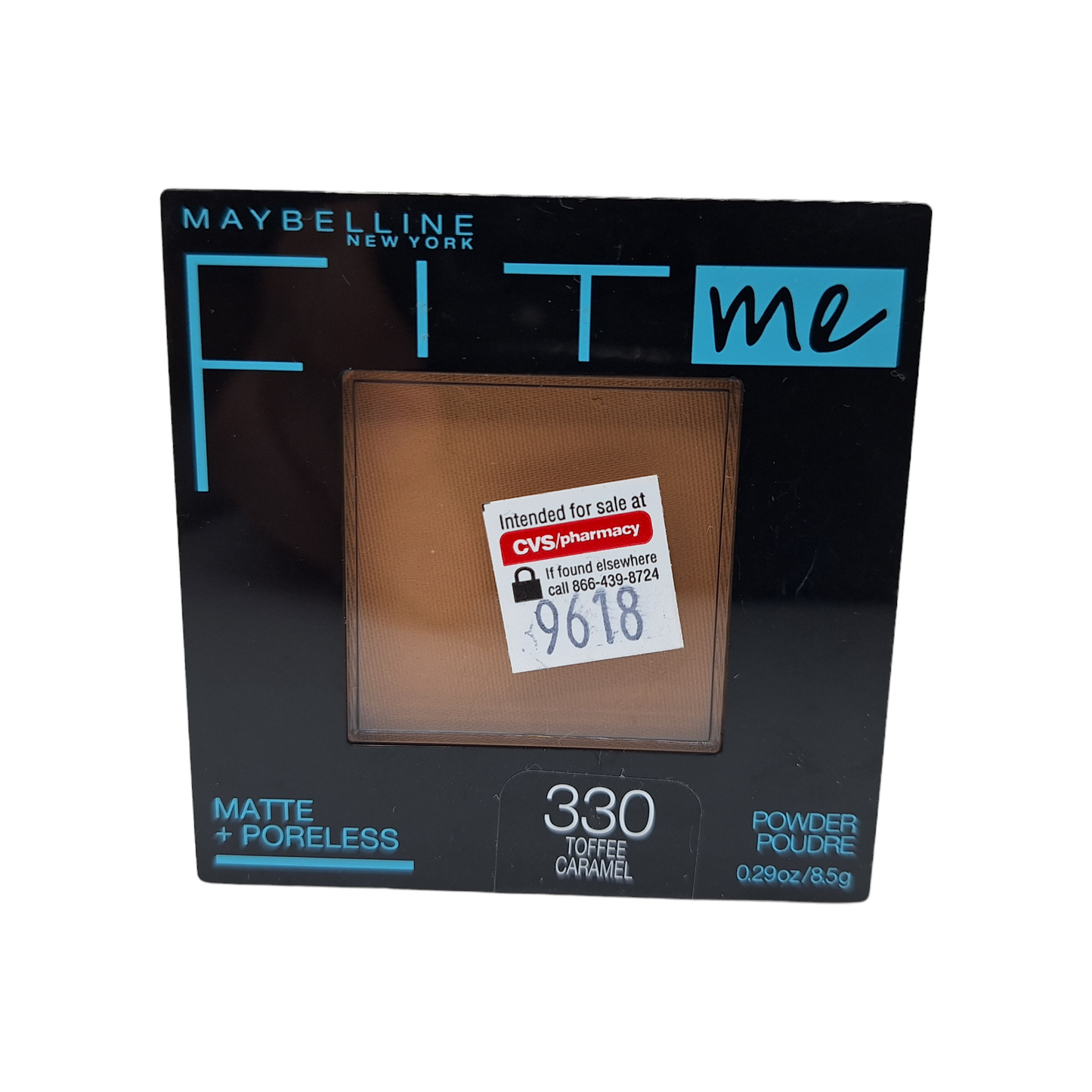 Maybelline Fit Me Matte Polvo Compacto Refina Poros Para Piel Grasa