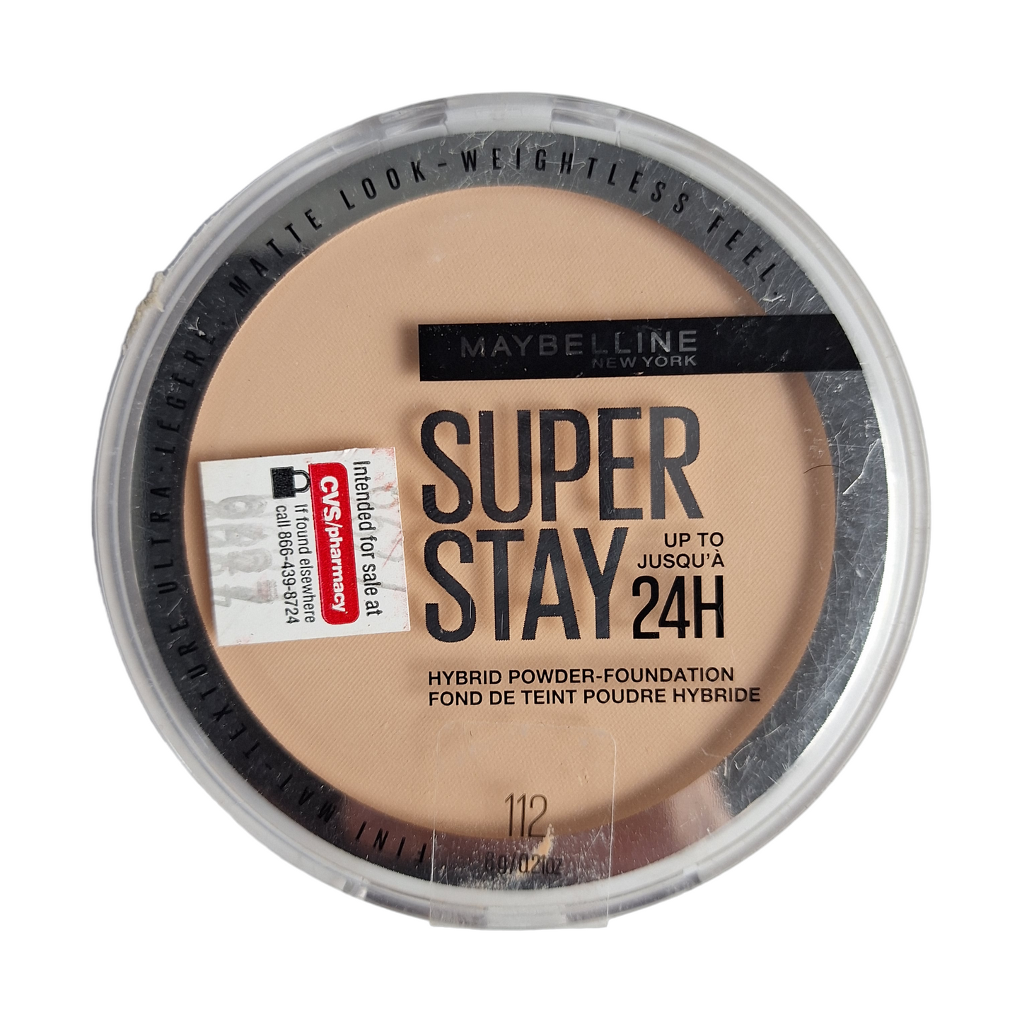 Maybelline Superstay Base Hibrida en Polvo 24 HR Contra Agua