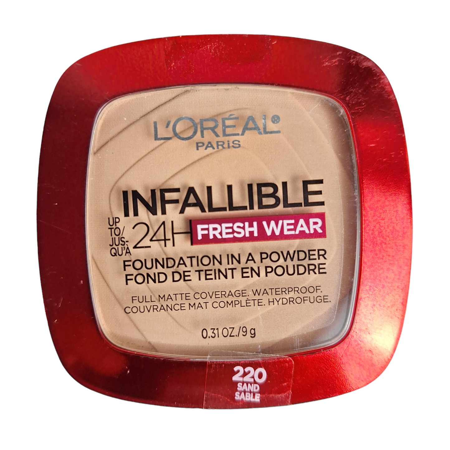 Loreal Fresh Wear Base En Polvo Contra Agua 24 HR