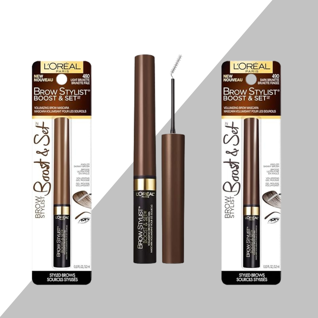 Loreal Brow Stylist Boost & Set Mascara Encrespador Para Cejas