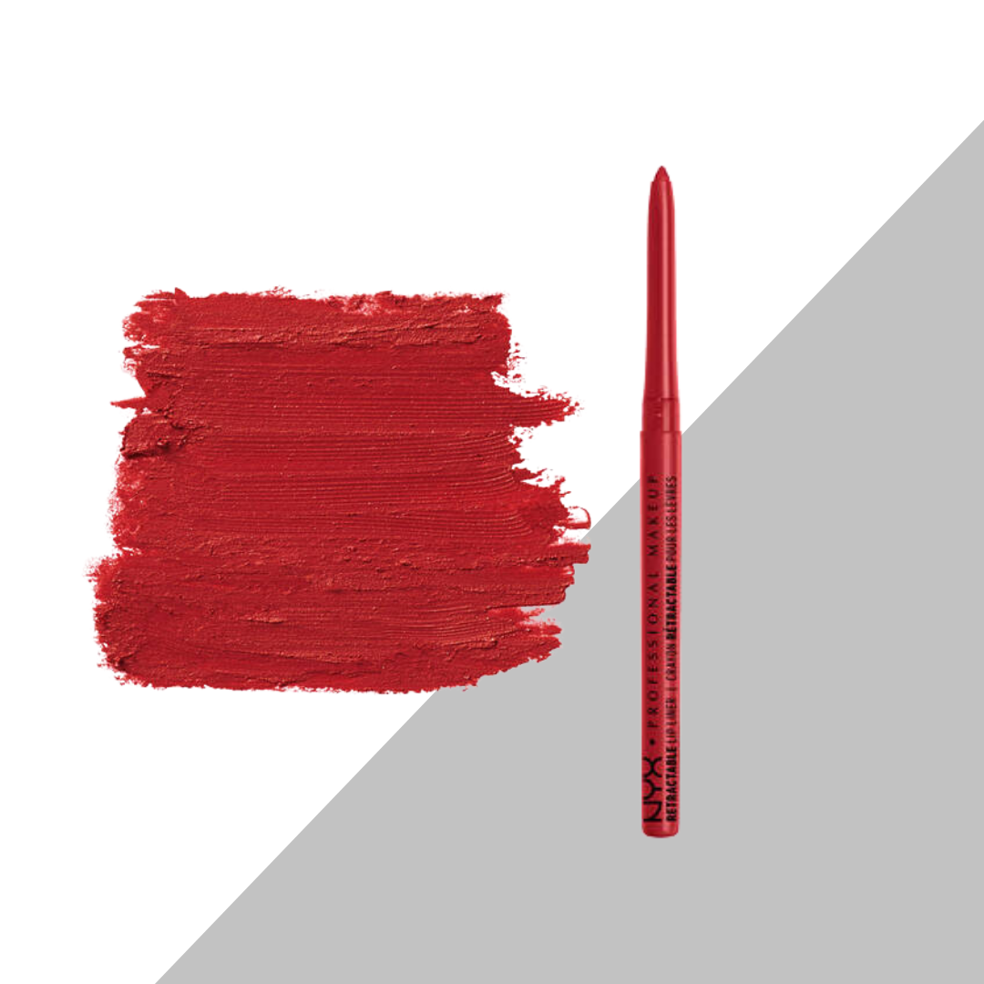 NYX Delineador Para Labios Retractil Rojo