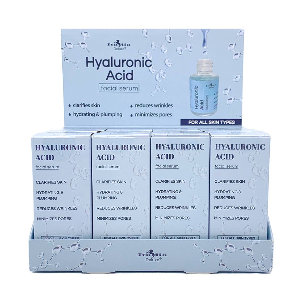 Italia Deluxe Serum Facial Con Acido Hialurónico