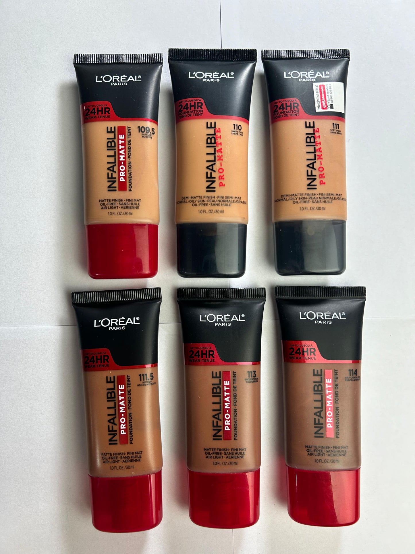 Tonos En DESCUENTO Loreal Infallible Pro Matte Base Liquida