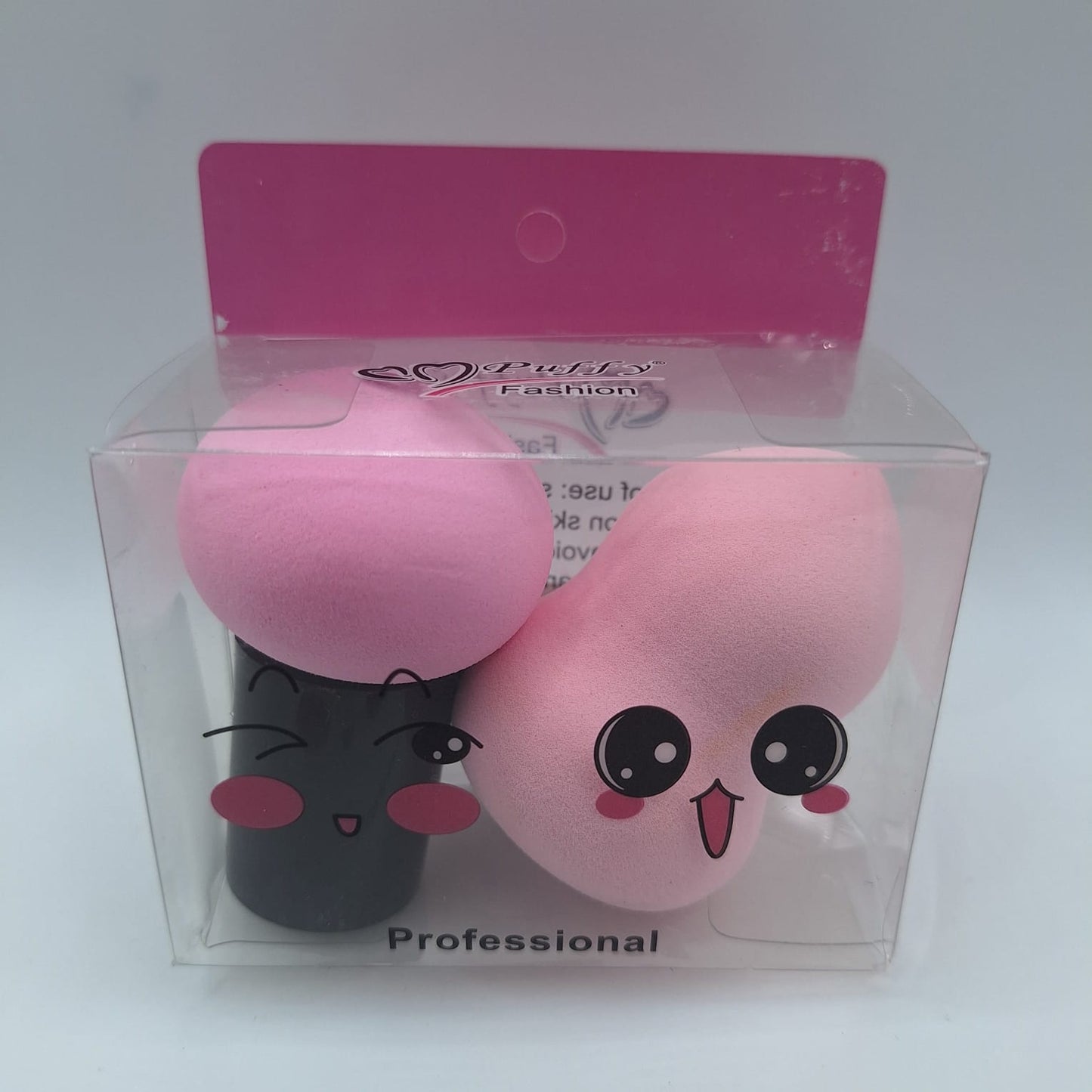 Puffy Fashion Beauty Blenders Set De 2 Esponjas Para Aplicacion De Maquillaje