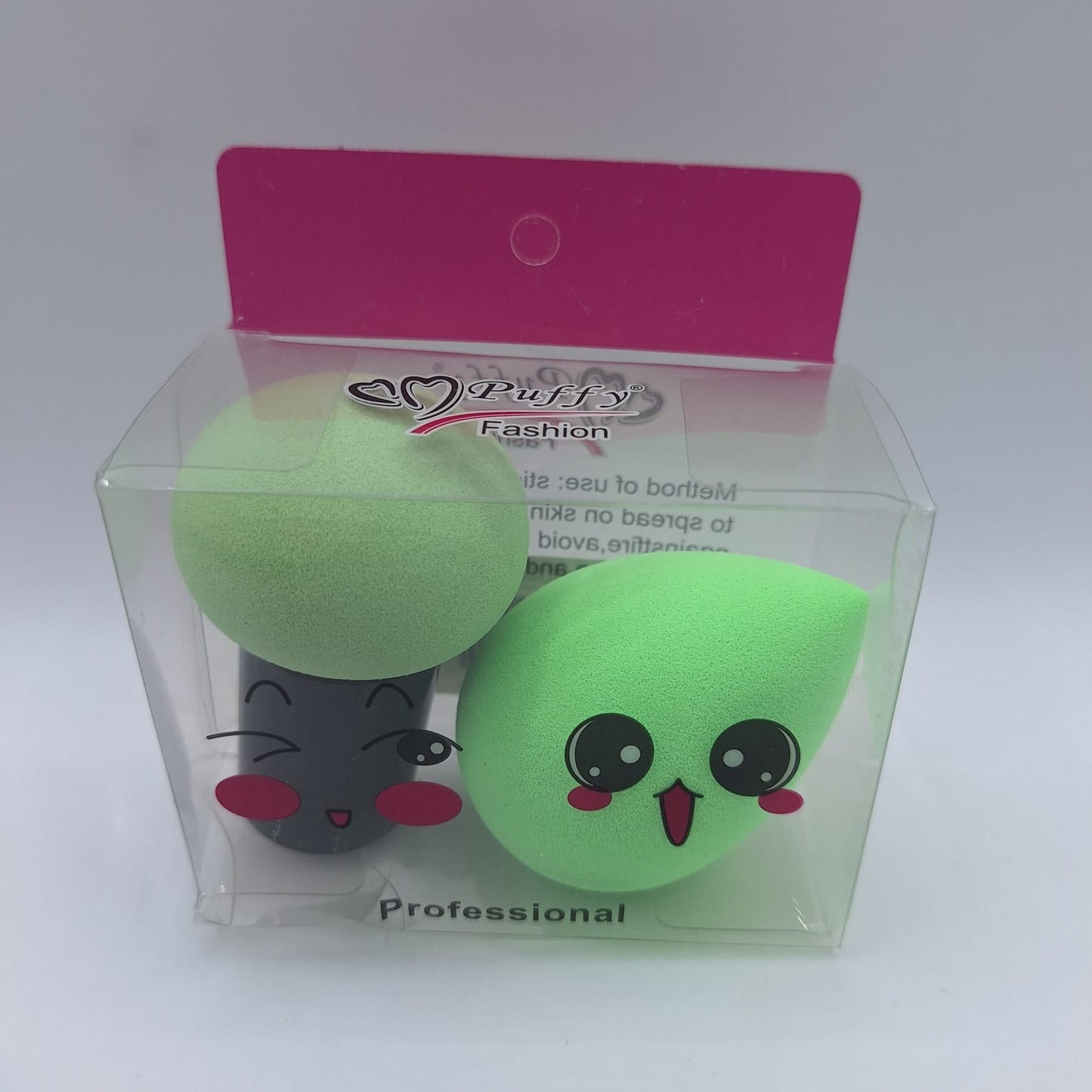 Puffy Fashion Beauty Blenders Set De 2 Esponjas Para Aplicacion De Maquillaje