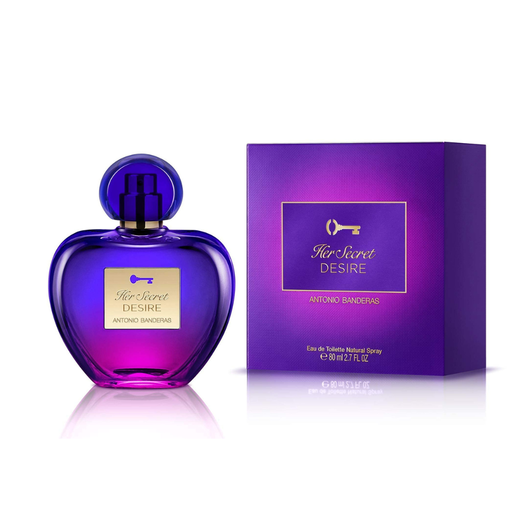 Antonio Banderas Her Secret Desire Perfume Para Mujer 80mL