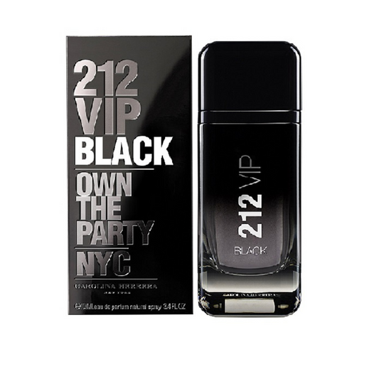 Carolina Herrera 212 VIP Black Own The Party NYC Perfume Para Hombre 100mL