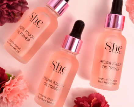 She Makeup Hydra Touch Primer En Aceite Con Extracto De Plantas