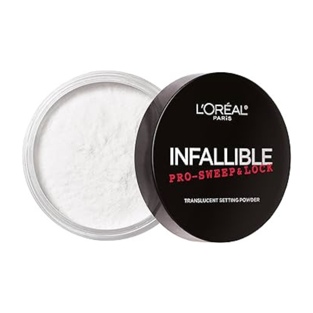 Loreal Infallible Pro Sweep & Lock Polvo Suelto Fijador Traslucido