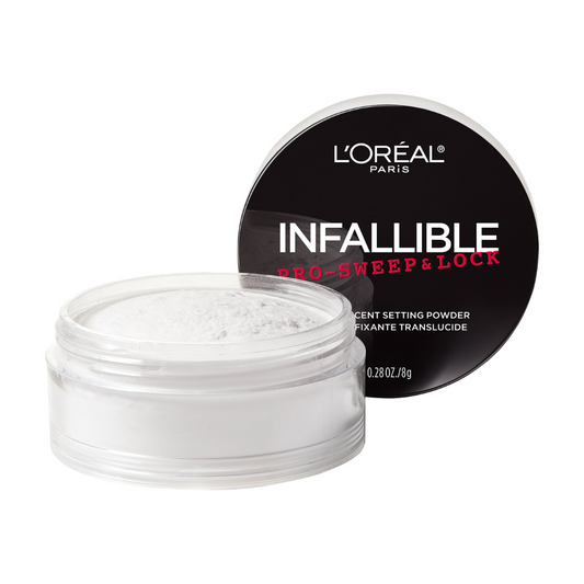 Loreal Infallible Pro Sweep & Lock Polvo Suelto Fijador Traslucido