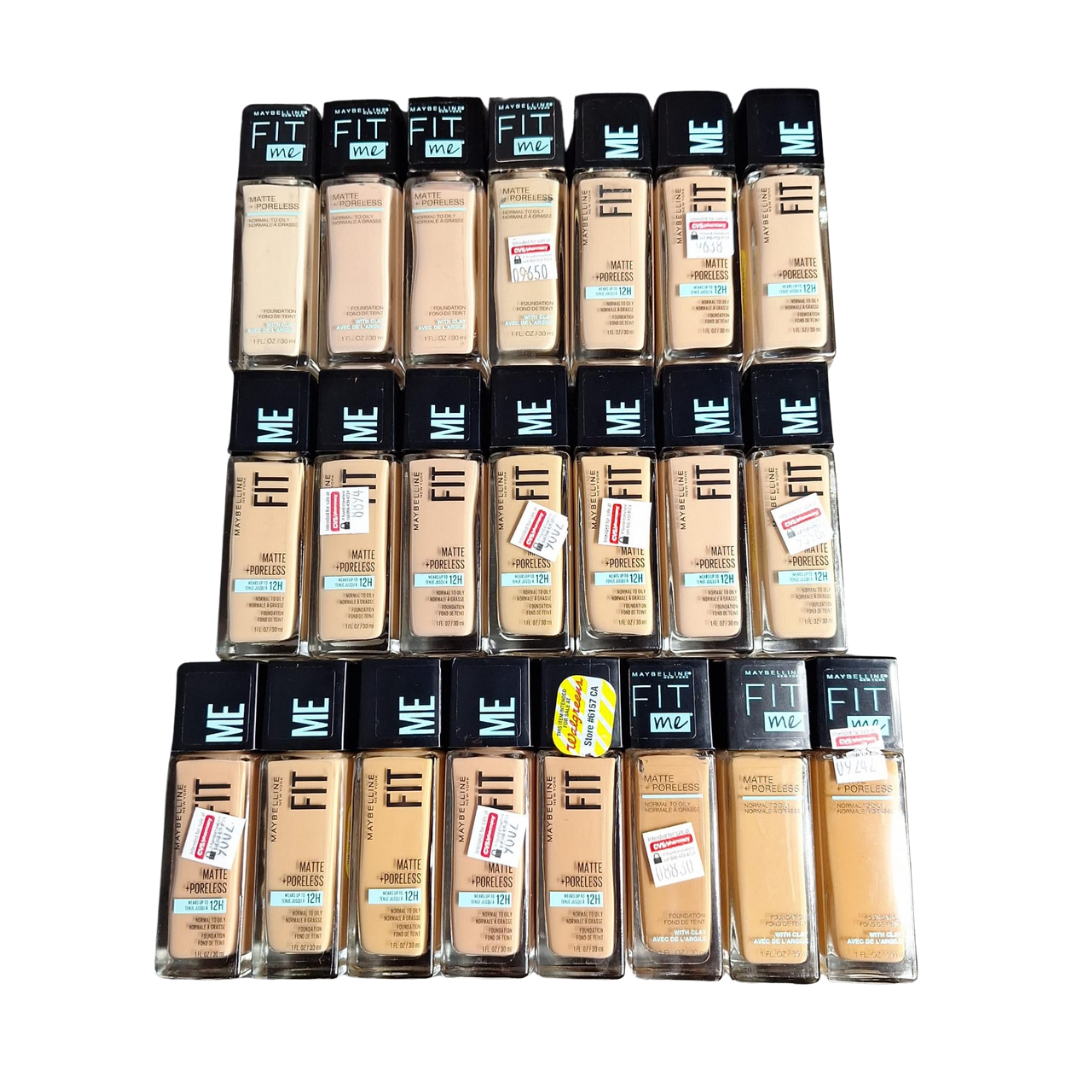 Maybelline Fit Me Base Liquida Matte Poreless Refina Poros