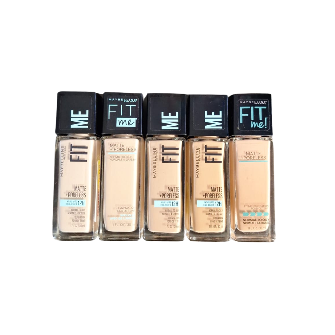 Maybelline Fit Me Base Liquida Matte Poreless Refina Poros