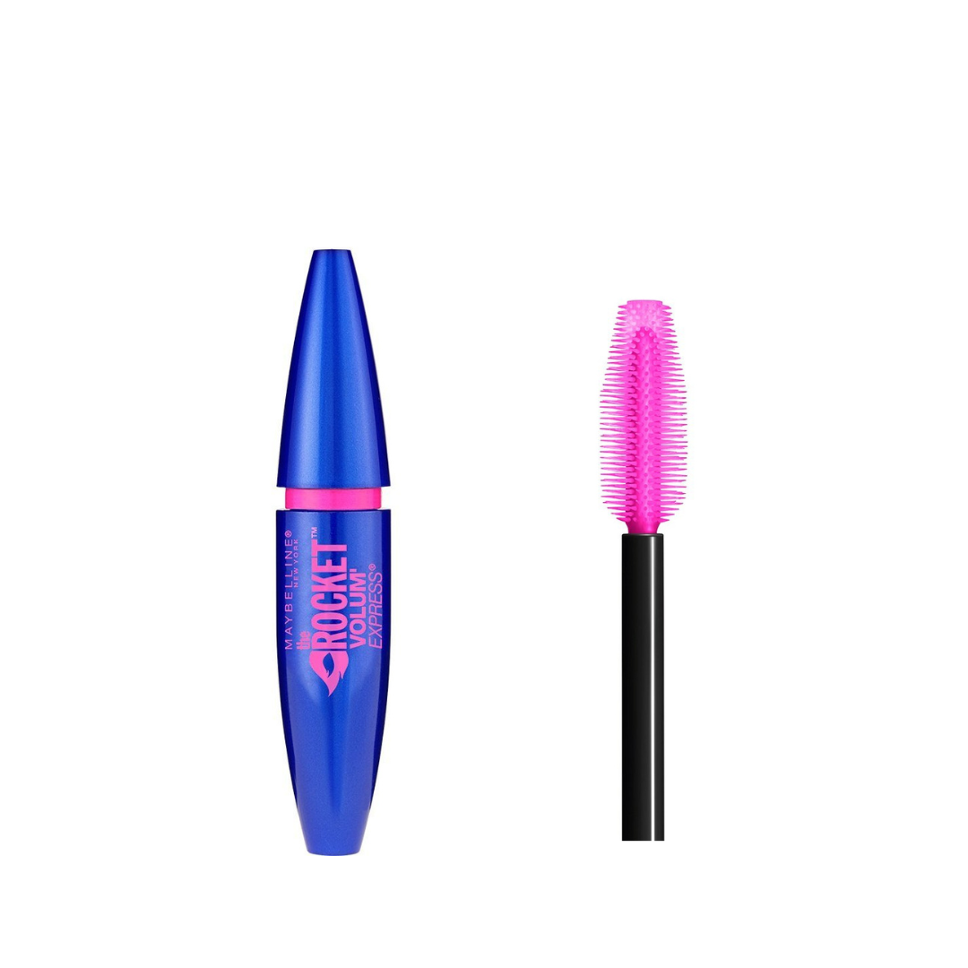 Maybelline Mascara Encrespador VolumExpress The Rocket - Negro Marron