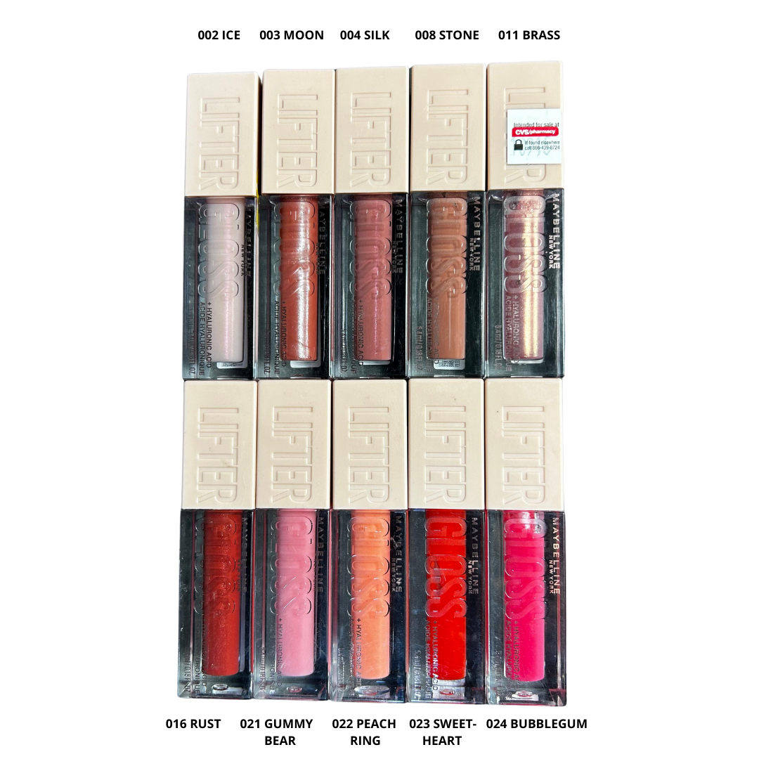 Maybelline Lifter Gloss Brillo Labial Con Ácido Hialurónico