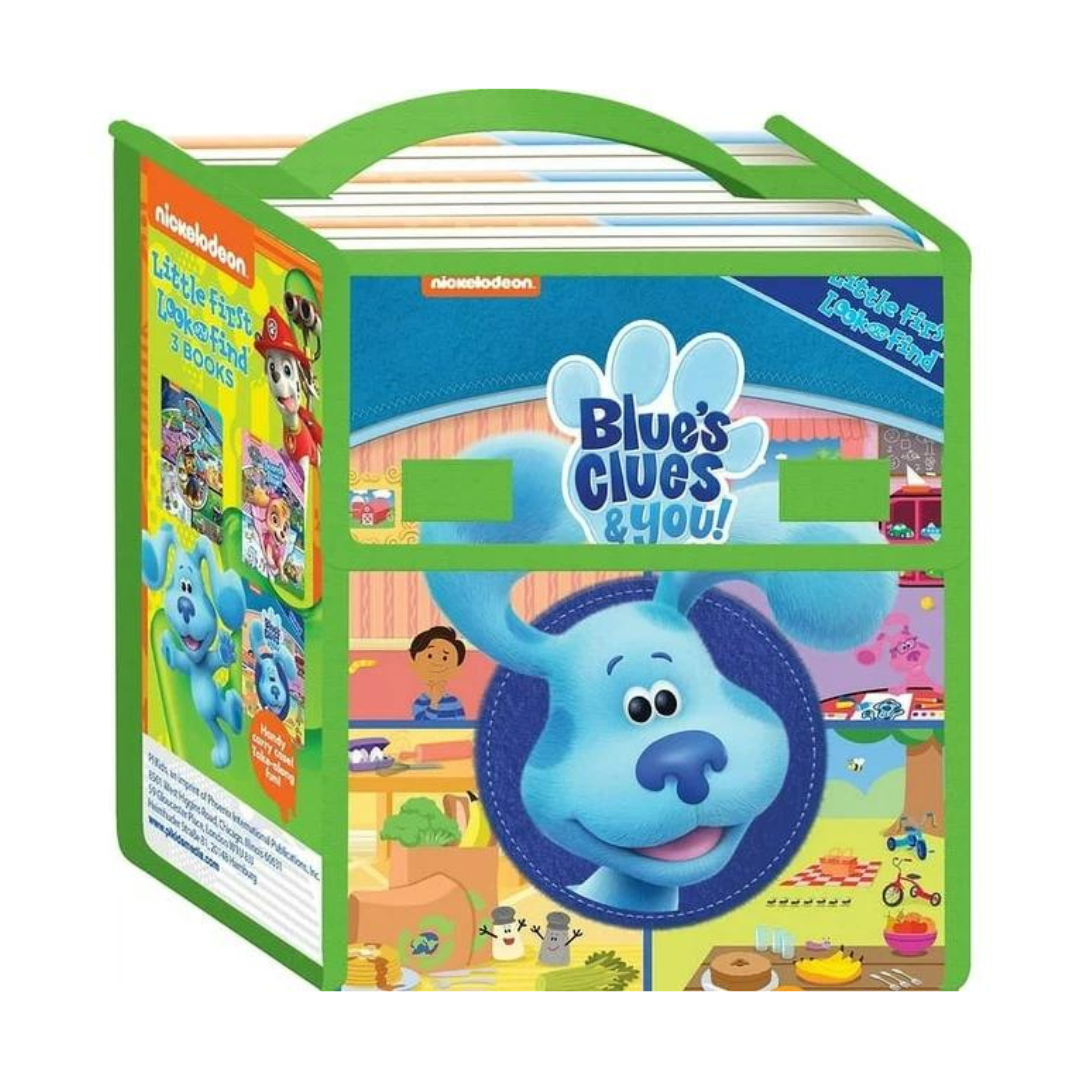 Nickelodeon Libros Interactivos En INGLES Para Niños De Blues Clues y Paw Patrol