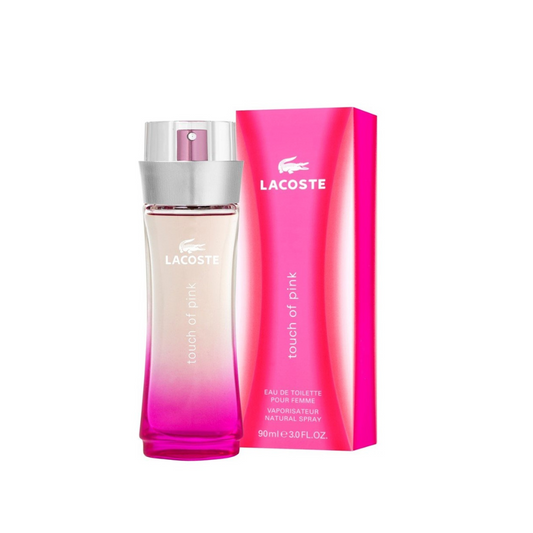 Lacoste Touch Of Pink Perfume Para Mujer 90mL