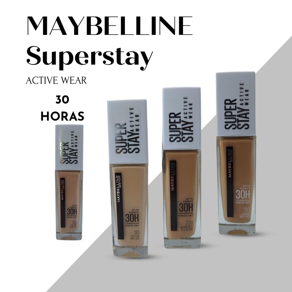 Maybelline Superstay Active Wear Base Liquida 30HR Resistente Al Agua